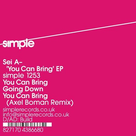 Sei A – You Can Bring EP