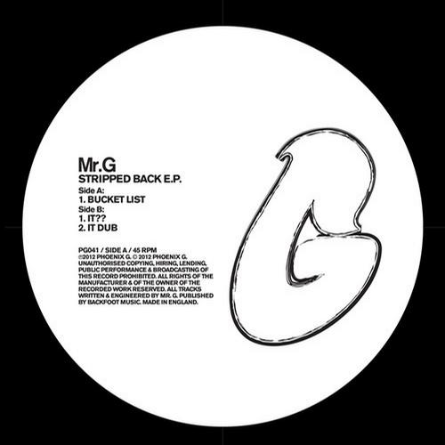 Mr. G – Stripped Back EP