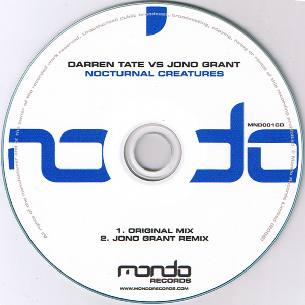 Darren Tate vs Jono Grant – Nocturnal Creatures