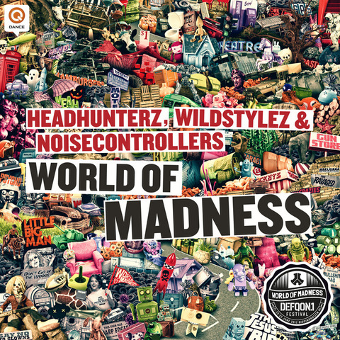 Headhunterz, Wildstylez & Noisecontrollers – World Of Madness (Defqon.1 2012 OST)