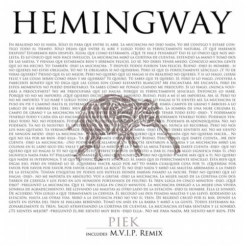Piek feat. Samuel Fitch & Mianyo – Hemingway