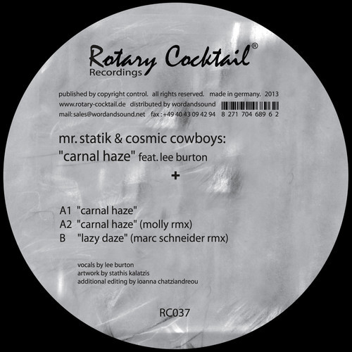 Cosmic Cowboys & Mr. Statik - Carnal Haze