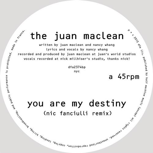 The Juan Maclean – You Are My Destiny (Nic Fanciulli Remix)