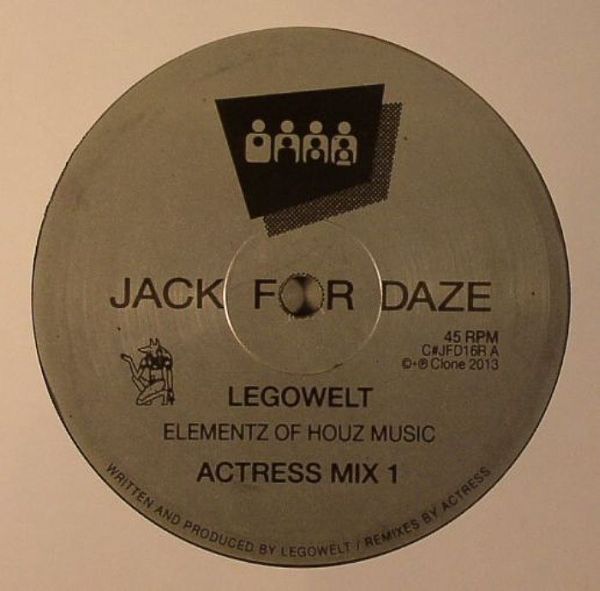 Legowelt – Elementz Of Houz Music (Actress Rmxs)