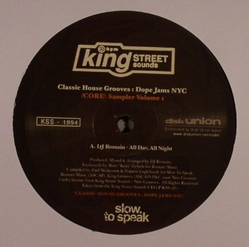 Slow To Speak – Classic House Grooves: Core Sampler Vol. II