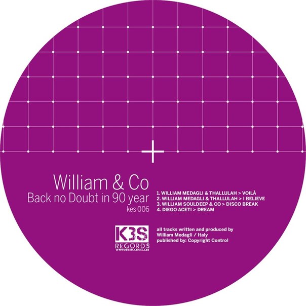 William Medagli & Co – Back No Doubt In 90 Year