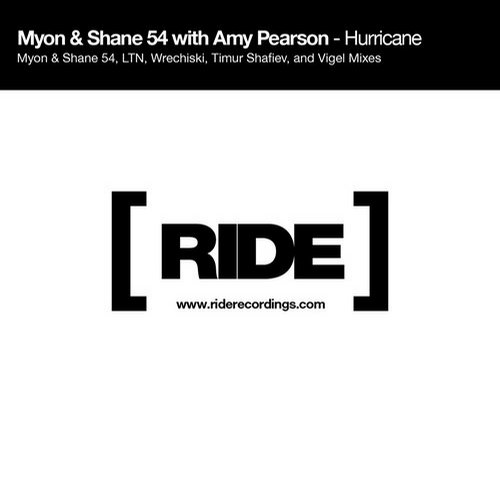 Myon & Shane 54 Feat. Amy Pearson – Hurricane – Remixes