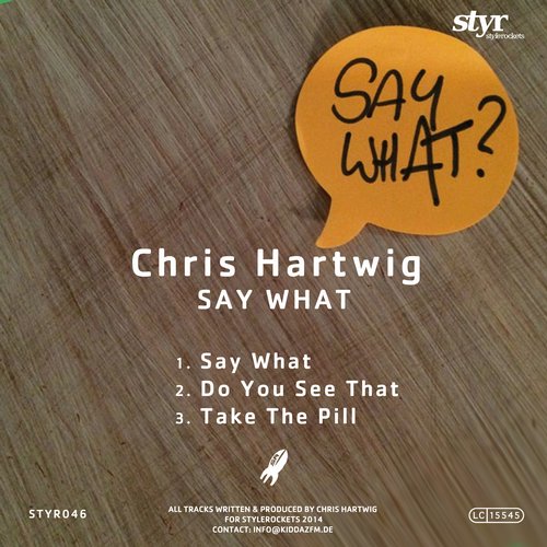 Chris Hartwig – Say What