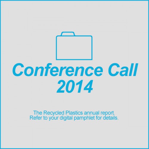 Recycled Plastics: Conference Call