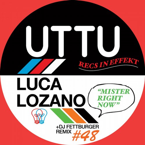 Luca Lozano – Mister Right Now  and  DJ Fett Burger Remix!