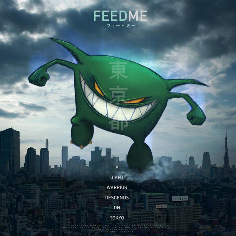 Feed Me – A Giant Warrior Descends on Tokyo
