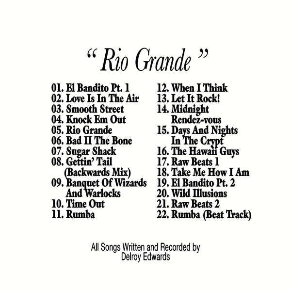 Delroy Edwards – Rio Grande