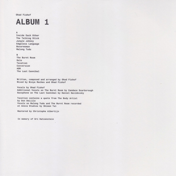 Ohad Fishof – Album 1