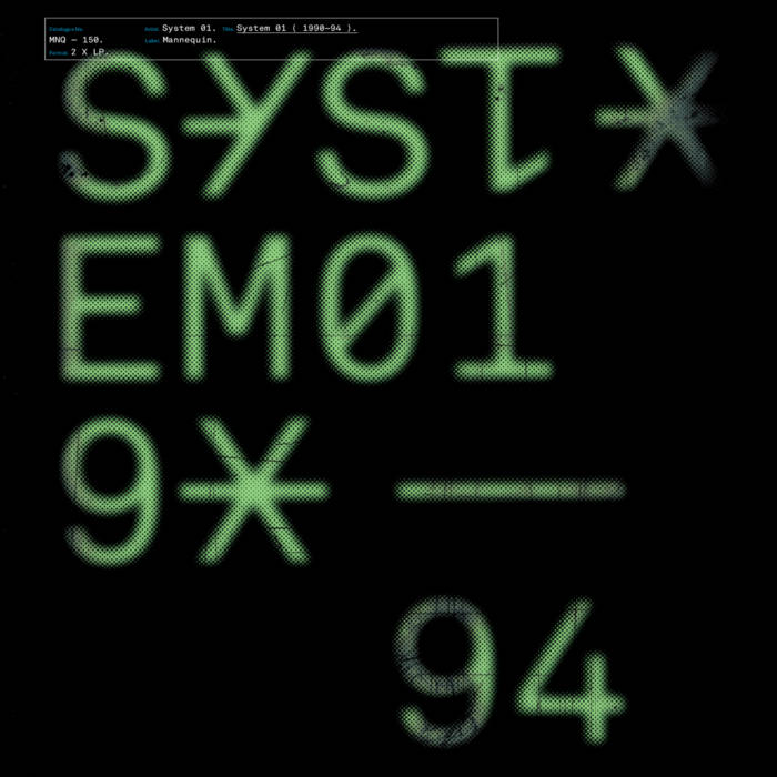 System 01 – System 01 1990​-​1994