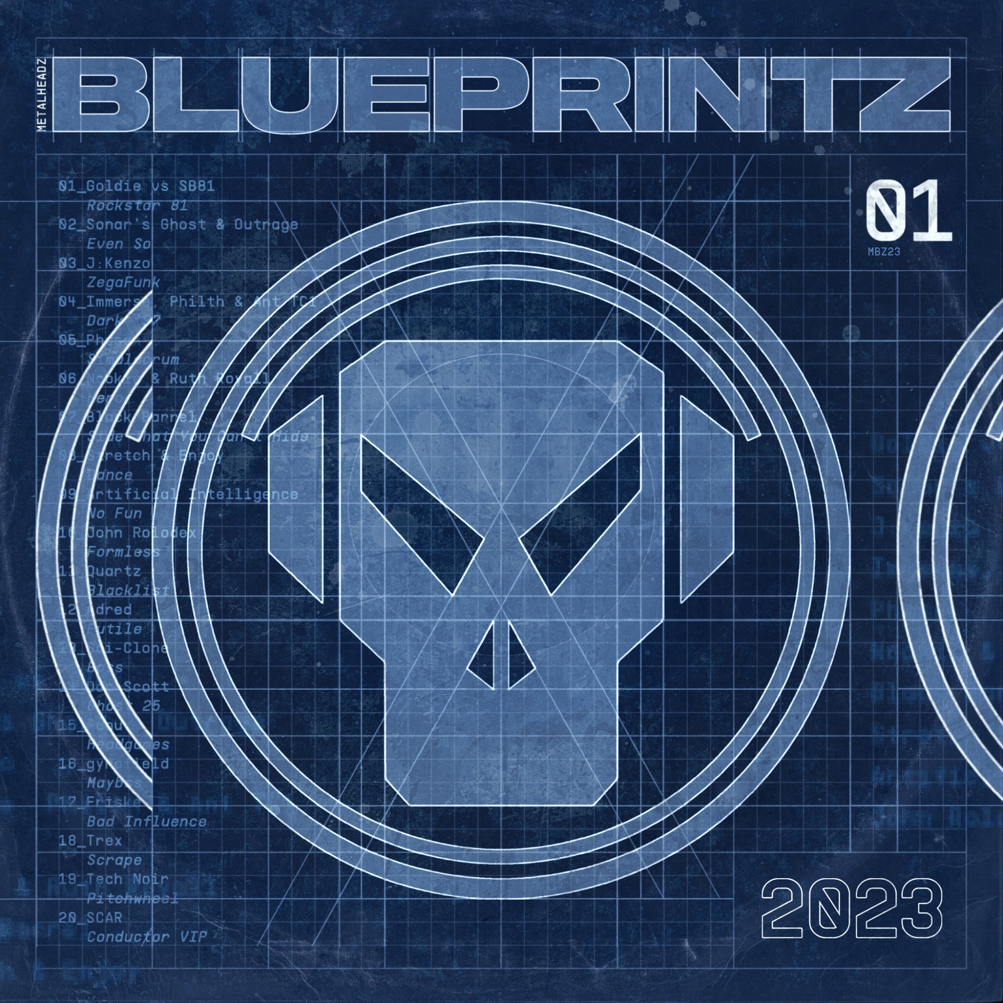 VA – Metalheadz: Blueprintz 01