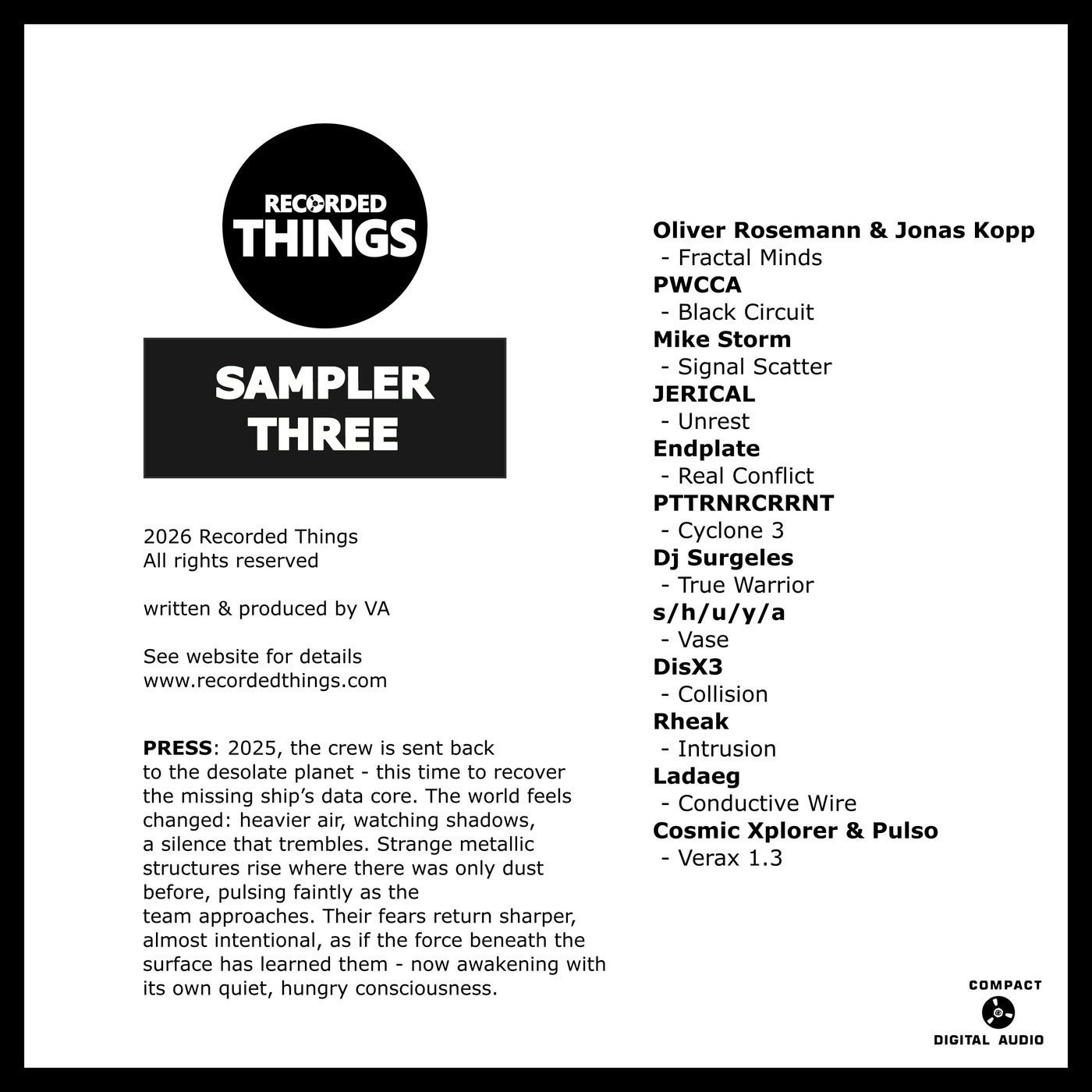 VA – Sampler Three