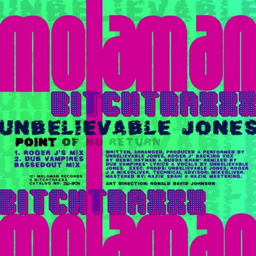 Unbelievable Jones – Point Of No Return