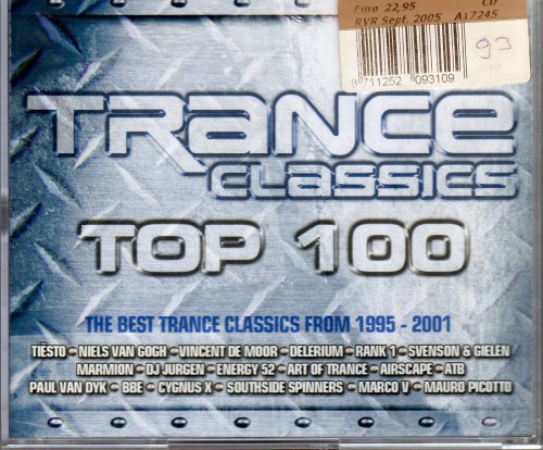 Trance Classics TOP 100: The best trance classics from 1995-2001