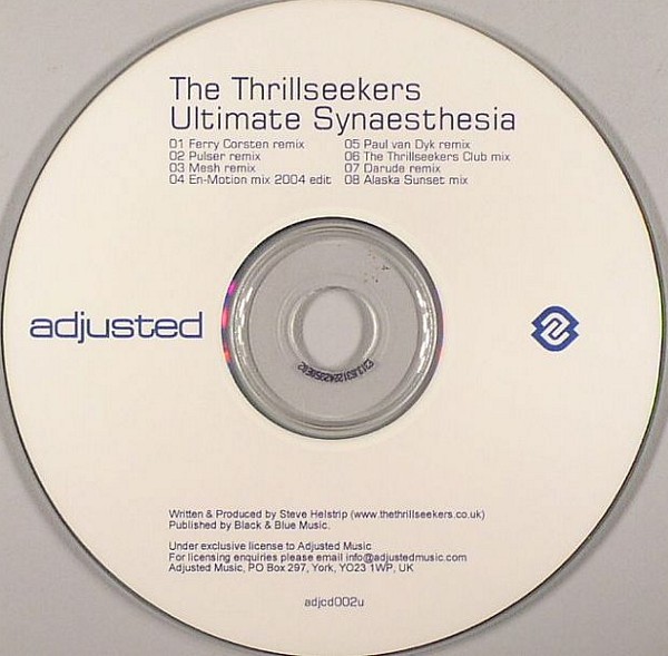 The Thrillseekers – Ultimate Synaesthesia