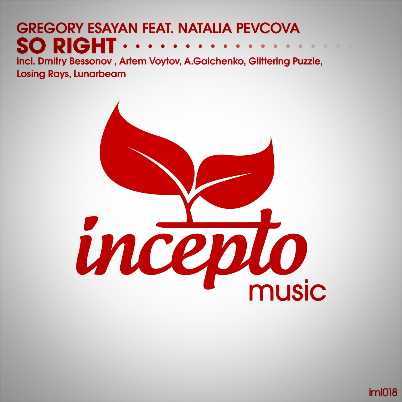 Gregory Esayan Feat. Natalia Pevcova – So Right