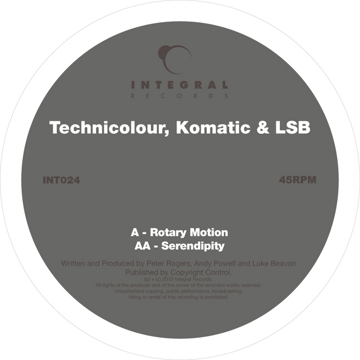 Technicolour & Komatic & LSB – Rotary Motion / Serendipity