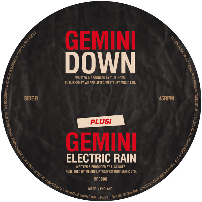 Gemini – Down / Electric Rain
