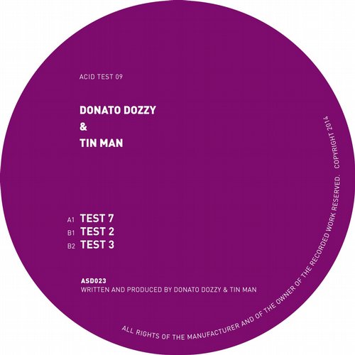 Donato Dozzy & Tin Man – Acid Test 09