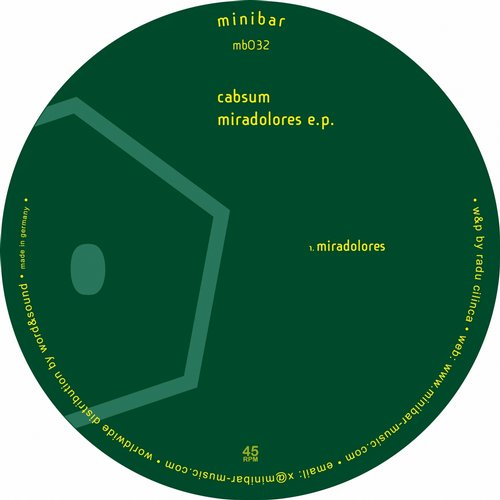 Cabsum – Miradolores EP