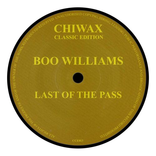 Boo Williams – Last Of The Pass