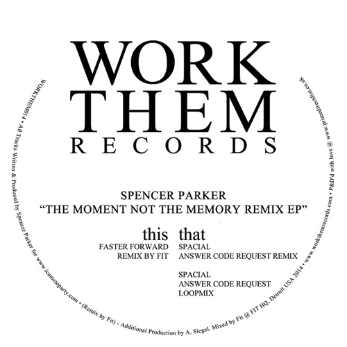 Spencer Parker – The Moment Not The Memory Remix EP