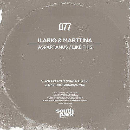 Ilario & Marttina – Aspartamus / Like This
