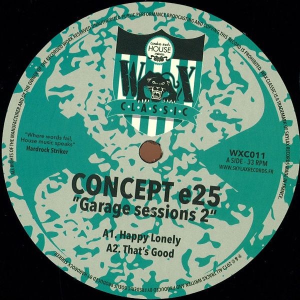 Concept E25 ‎– Garage Sessions 2