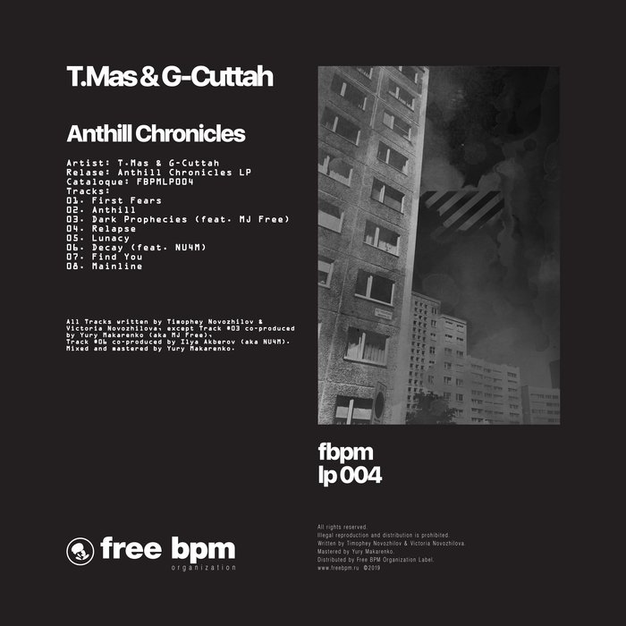 T.Mas, G-Cuttah – Anthill Chronicles LP
