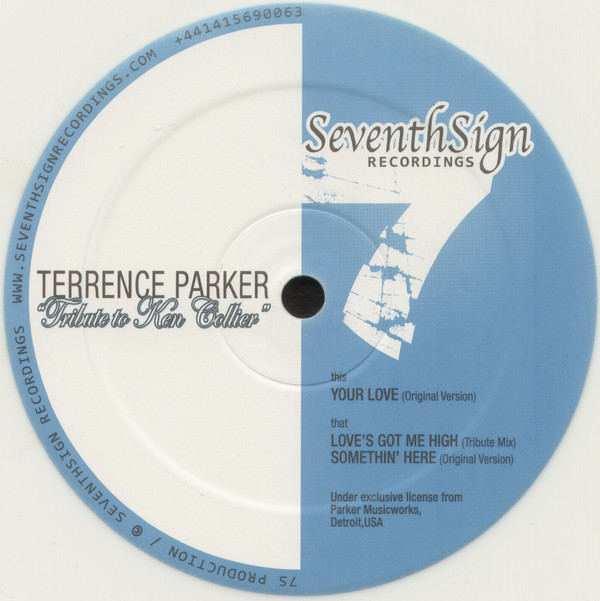 Terrence Parker ‎– Tribute To Ken Collier [VINYL]