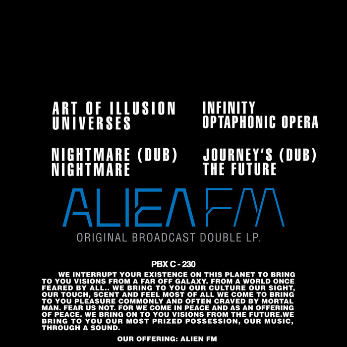 Alien Fm – Alien Fm Original Broadcast