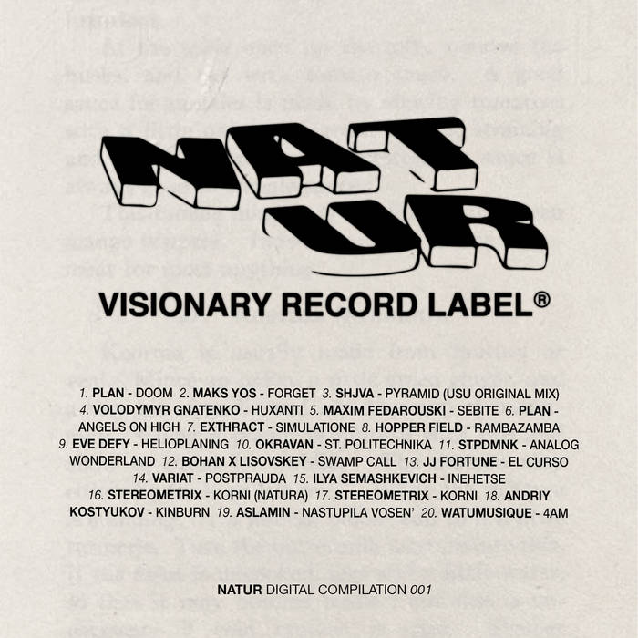 VA – NATUR Digital Compilation 001