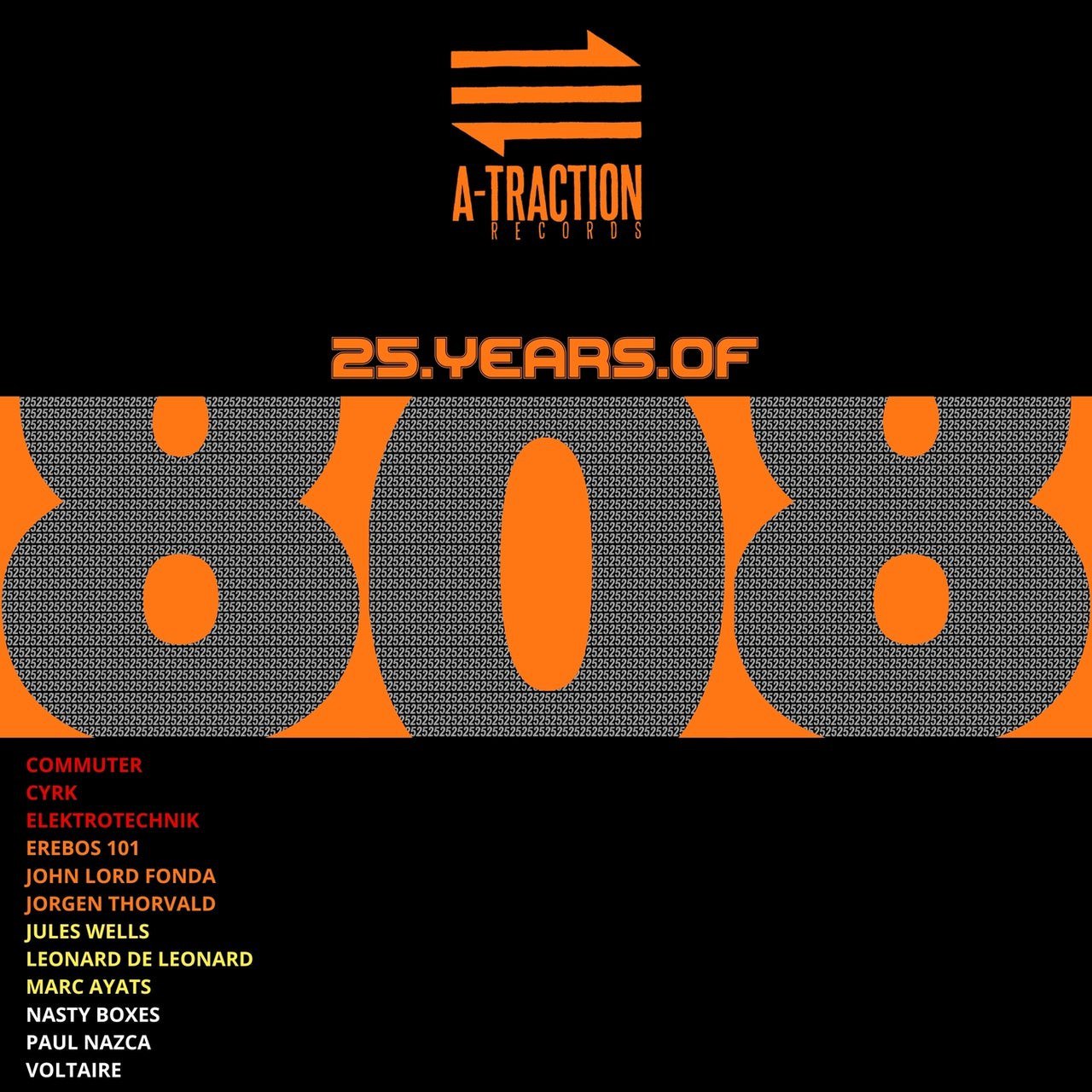 VA – 25 YEARS OF 808 (By A-Traction Records)